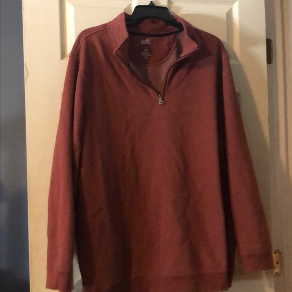 Men's quarter zip sweater